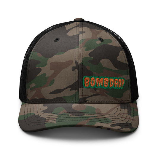 Camouflage Bombdrop trucker hat