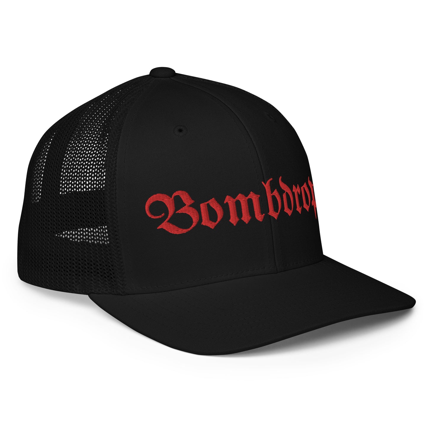 Closed-back Bombdrop OS trucker cap